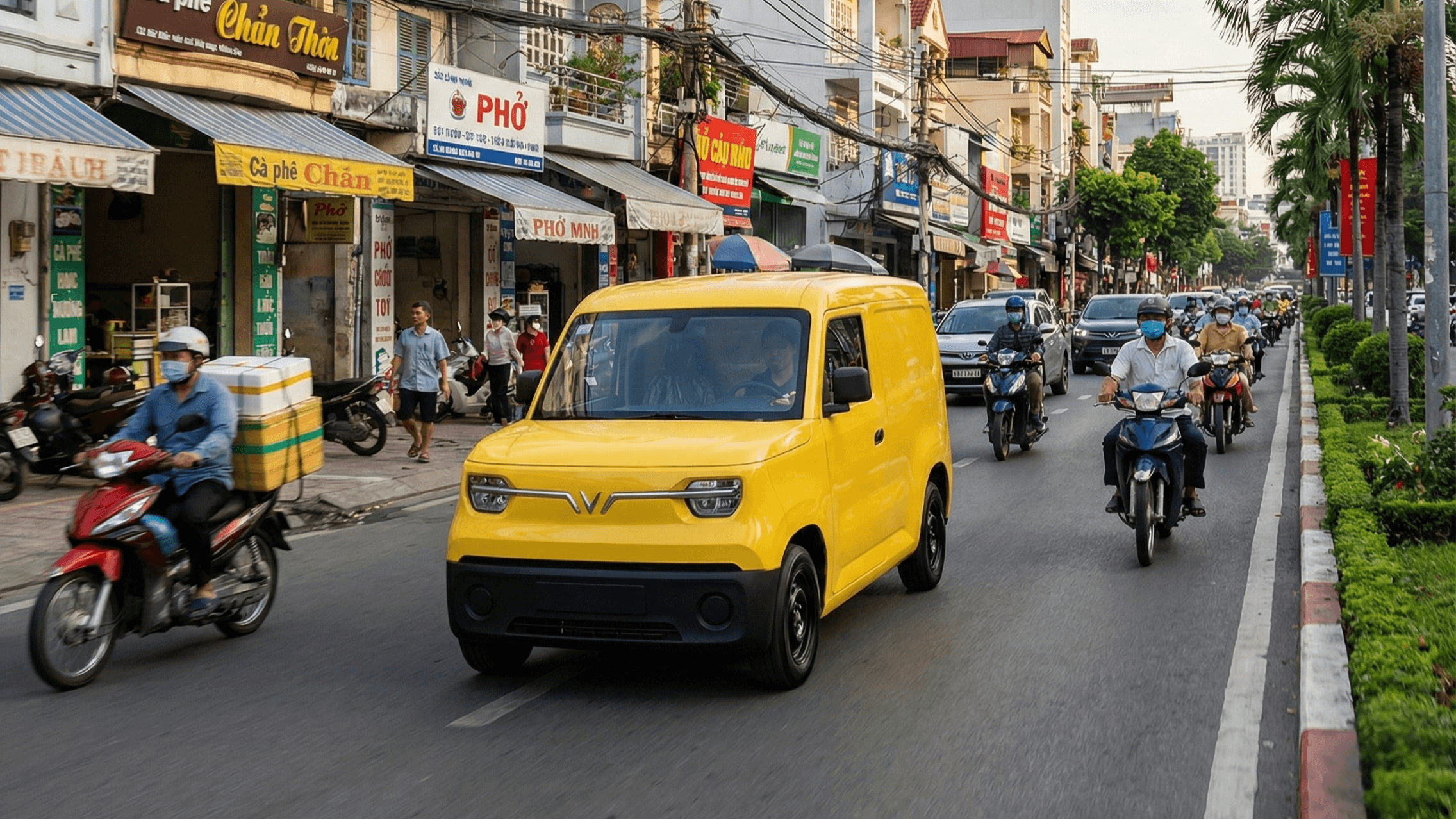 Hình ảnh chi tiết xe EC Van - VẬN CHUYỂN THƯƠNG MẠI ĐỘT PHÁ - Xe điện hiện đại tại GCM All About Cars