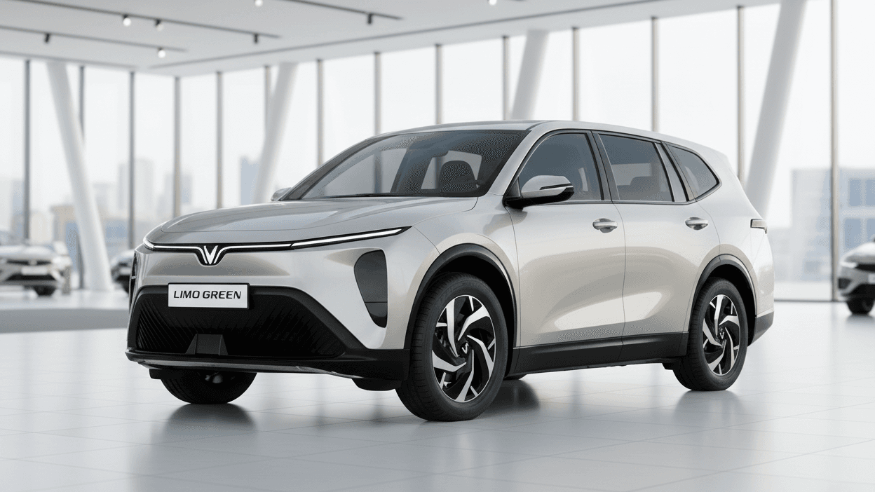 Limo Green - Xe điện vận tải dịch vụ - Giải pháp trùm phân khúc dịch vụ 7 chỗ tại GCM